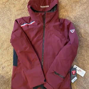 Mens Rossignol Ski Jacket (L) Cadran Bourdeaux Retail $360